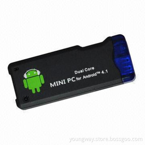 TV Dongle, Rockchips RK3066 up to 1.6GHz ARM Cortex Dual-core A9+ 1080P media+3D GPU